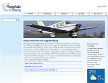 Tablet Screenshot of city-flugplatz-freiburg.de